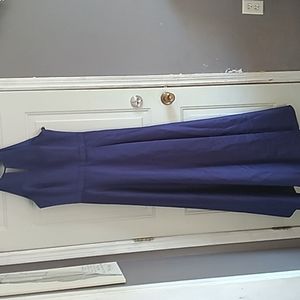 Escape Halter Dress with slit skirt. NWOT Large